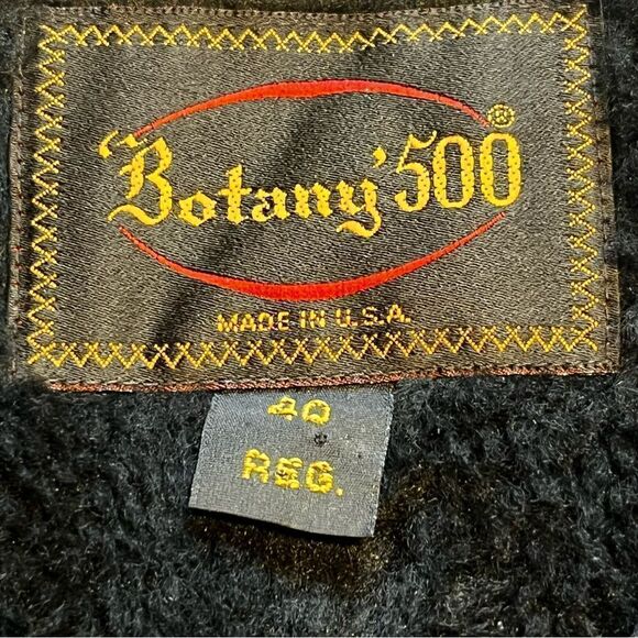 Botany 500 Men's Gray Trench Coat 40R - Picture 12 of 16